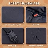 Nobleza Dog Seat Cover No-Skirt Waterproof Car Back Seat Protector 140x110 view 4