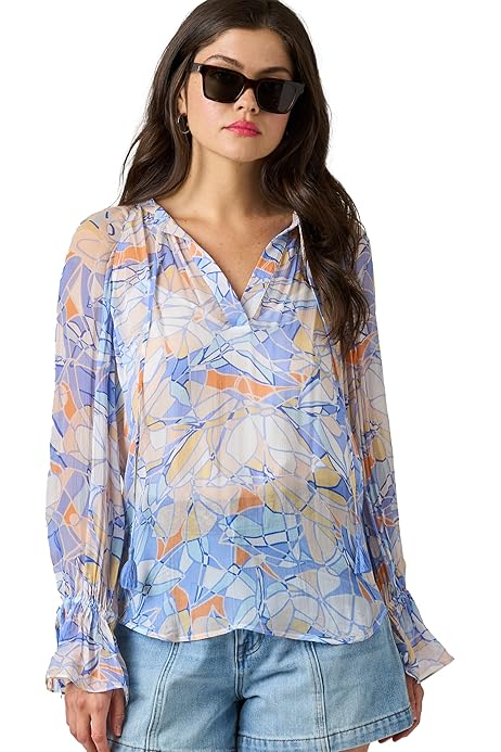 joie snakeskin blouse