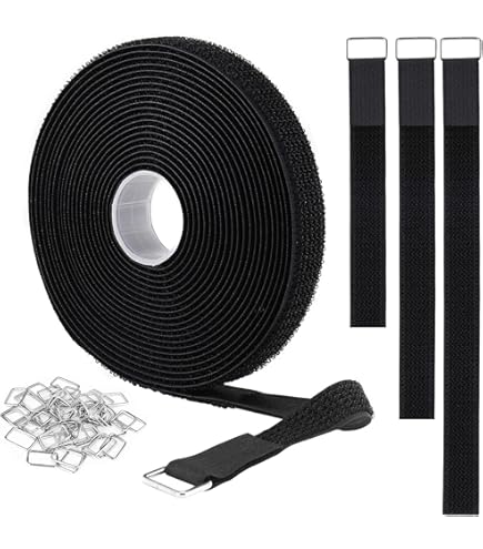 100 PCS 6 Inch Reusable Fastening Cable Ties Cords - View #9