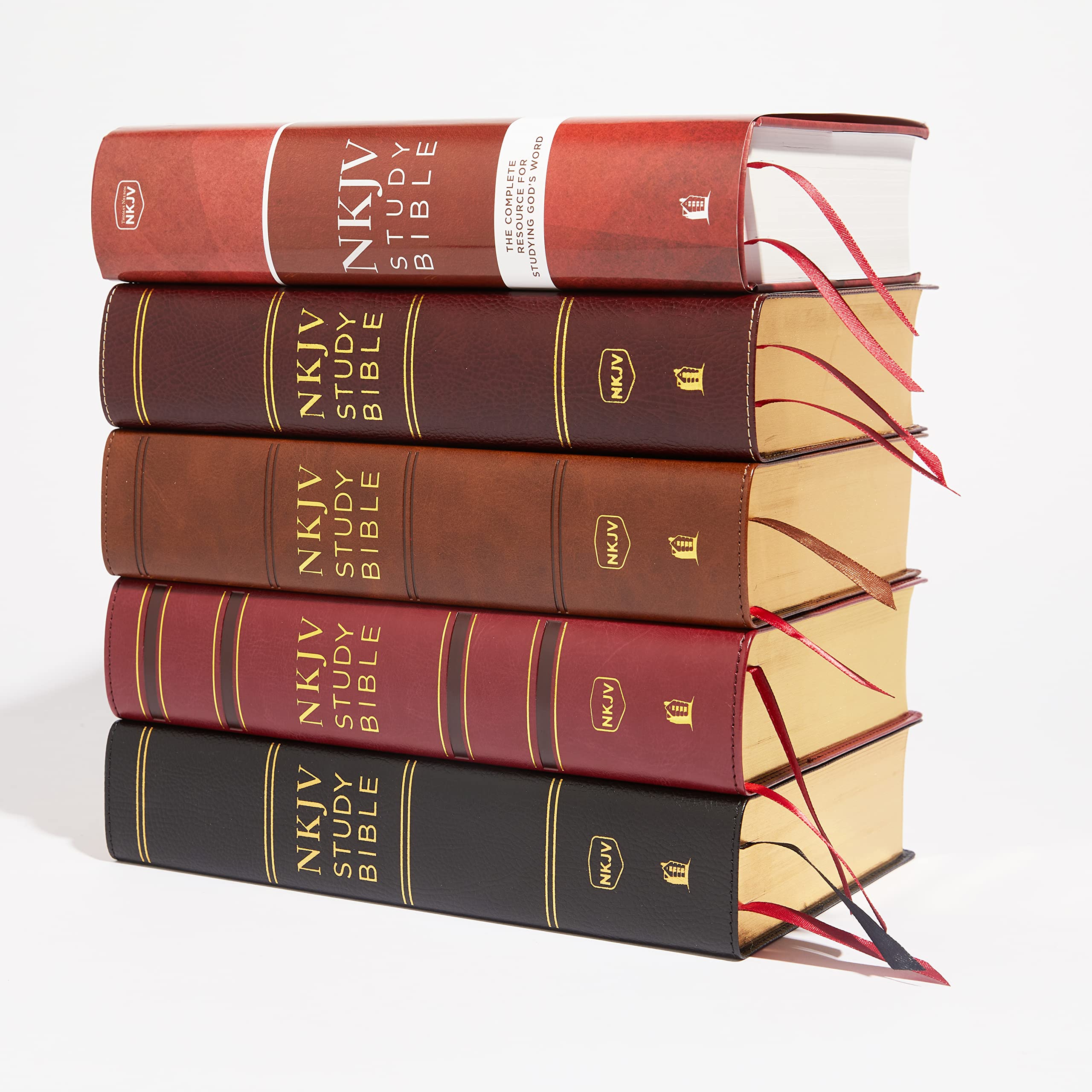 NKJV Study Bible, Premium Bonded Leather, Black, Comfort Print: The Complete Resource for Studying God’s Word NKJV Study Bible, Premium Bonded Leather, Black, Comfort Print: The Complete Resource for Studying God’s Word Bonded Leather