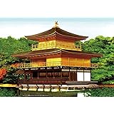 フジミ模型 1/100 金閣寺屋根茶色塗装仕様