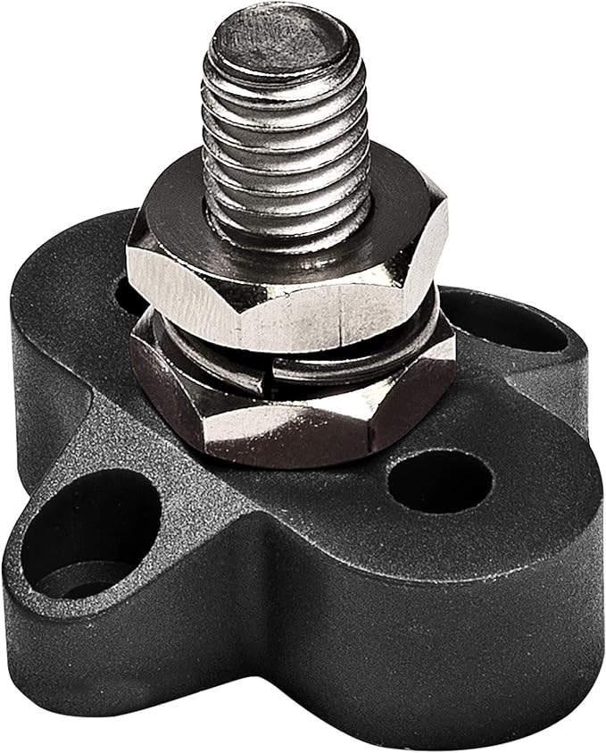 Battery Power Distribution Terminal Block [M10 Single Stud