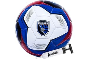 Franklin Sports Official MLS Team Soccer Balls - Official Size 5 Soccer Balls - Regulation Size + Weight Soccer Ball for Kids + Adults - Boys + Girls Soccer Ball - Air Pump Included