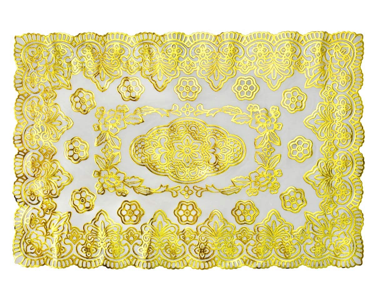 8 Sets Placemats Dinner Mat Coasters Vinyl Pvc Plastic Square Rustic Farmhouse Kitchen Dining Table Heat Water Resistant Waterproof Wipeable Cork Place Mats Rose Gold For Easter Christmas 12 Inch Home