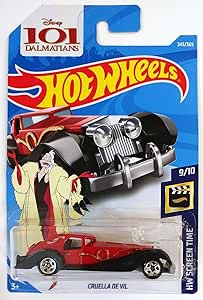 cruella de vil hot wheels 2019