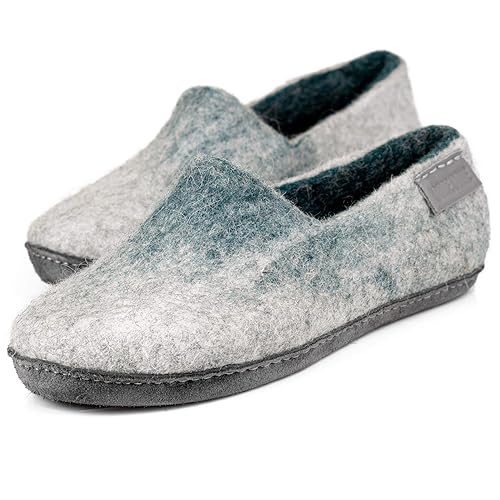 wool clog slippers