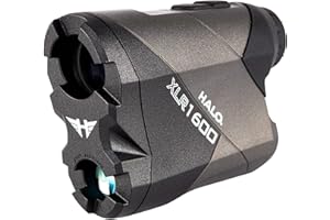 Halo Optics Accurate Precise Water-Resistant Ergonomic Non-Slip Grip Portable Durable Hunting Laser Range Finder with Scan Mode