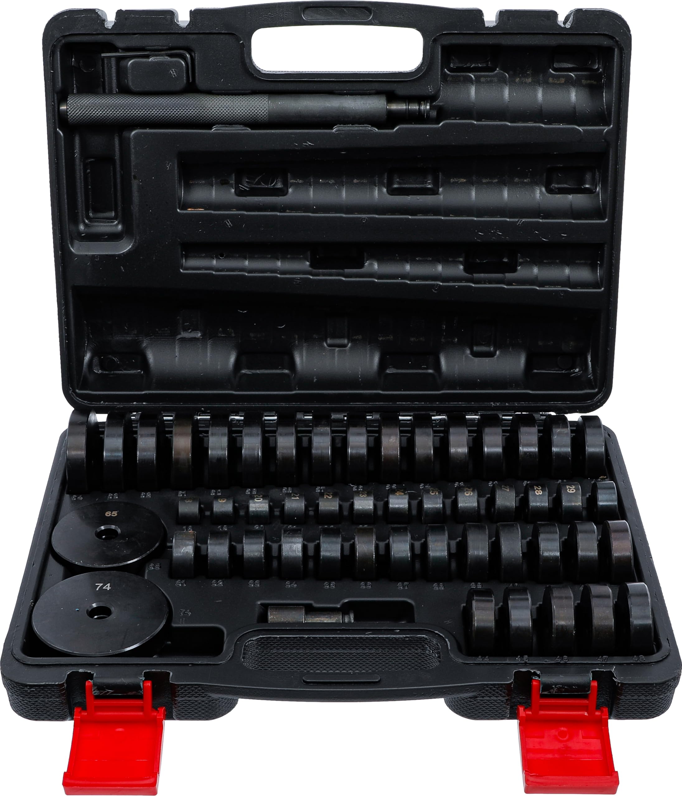 BGS Diy 98467 | Wheel Bearing Mounting Disc Set | 52 pcs.