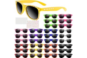MEEZY 20/30/40/50/60/70/80/100Pcs Kids Sunglasses Bulk Neon Sunglass for Kids Boy Girl UV400 Protection Birthday Summer Party