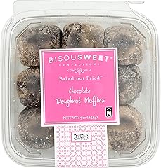 Bisousweet Confections Chocolate Doughnut Muffins, 9 OZ