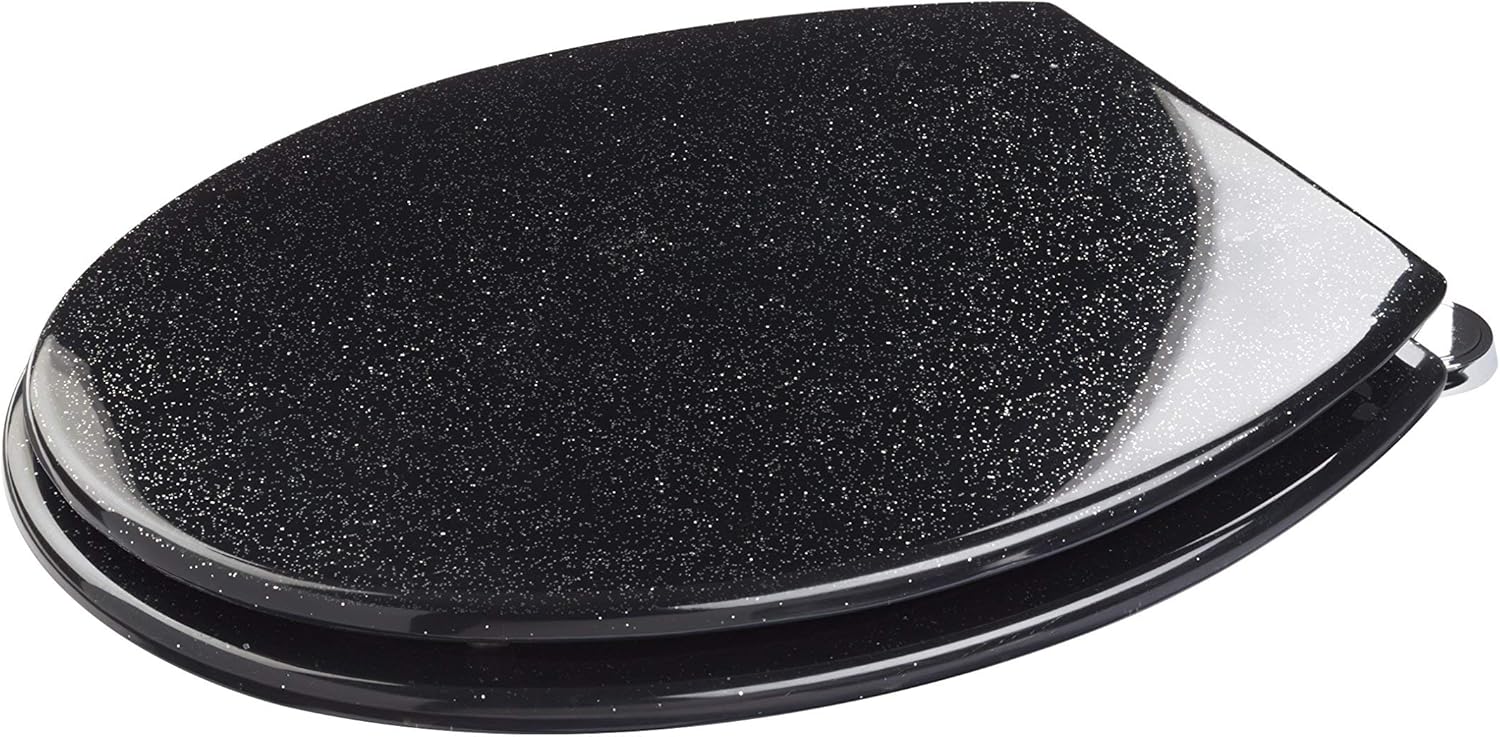 Croydex Black Glitter Toilet Seat, Copper, 46x38x5.5 cm Amazon.co.uk Kitchen & Home