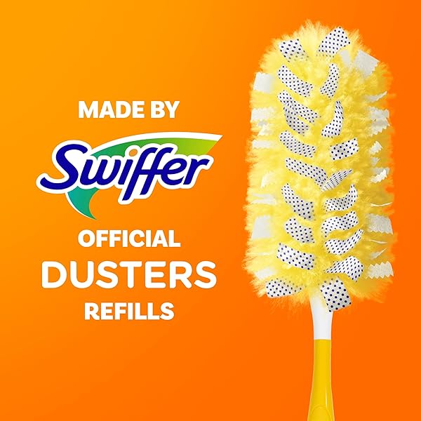 SWIFFER DUSTERS MULTI-SURFACE HEAVY DUTY DUSTER REFILLS, UNSTOPABLES FRESH SCENT, 11 COUNT