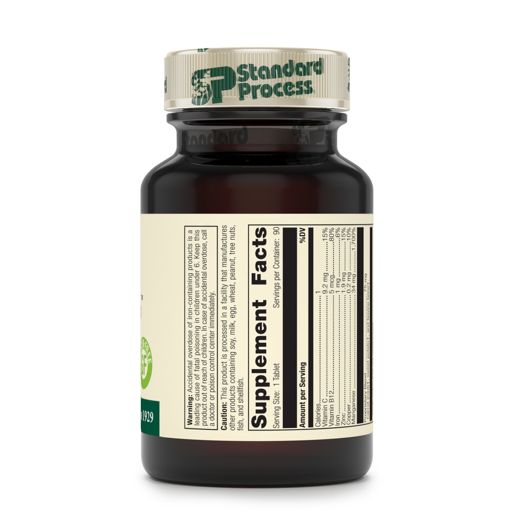 Standard Process Manganese B12 Supports Normal Tissue Repair