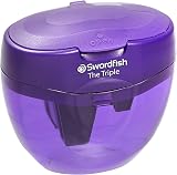 Swordfish The Triple Three Hole Pencil Sharpener Purple 8-16 mm 40228s view 2