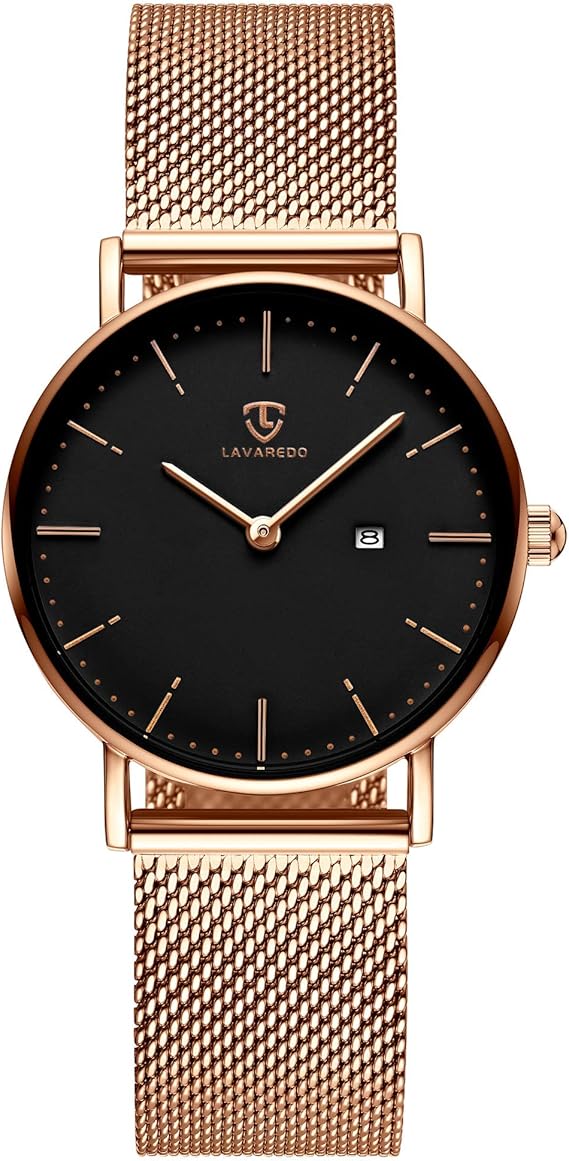 Amazon Ben Nevis 腕時計 レディース シンプル おしゃれ 薄型 カジュアル 日付表示 防水 アナログ クォーツ時計 メッシュ バンド ブラック 腕時計 腕時計 通販