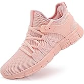 AOE Womens Fashion Walking Running Shoes Ultra Lightweight Breathable Mesh Tennis Shoes Non Slip Athletic Workout Gym Sneakers
