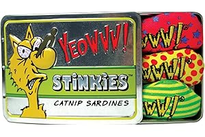 YEOWWW! Yeowww Tin of Stinkies, 3 in a Sardine Tin, Multicolor, 1Pack