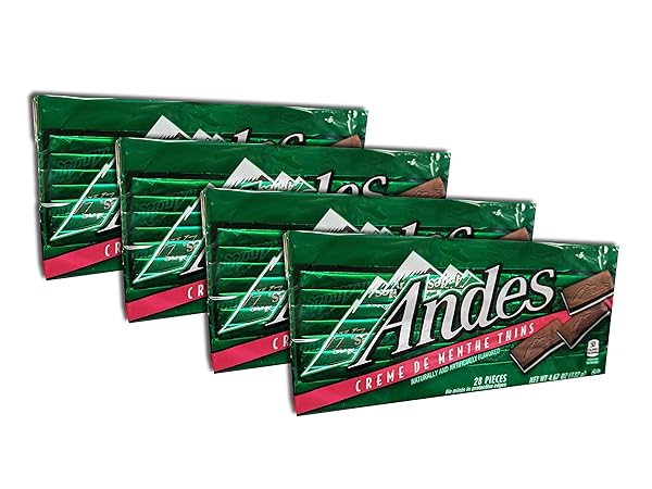 ANDES CREME DE MENTHE THINS, 4.67-OUNCE -28 PIECES...