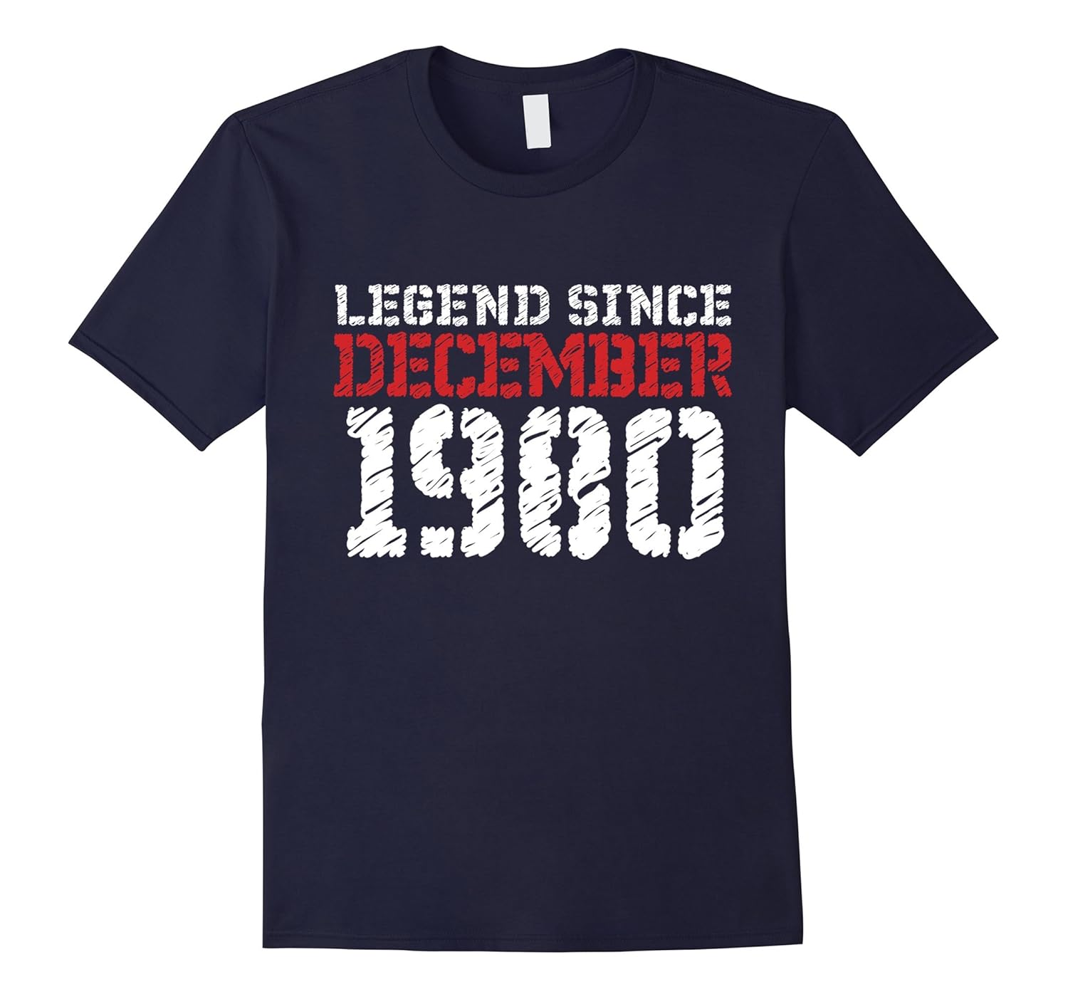 Legend Since December 1980 TShirt 37th Birthday Gifts Shirt-Rose