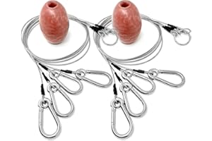 AirFly 4 Arm Harness for Crab Trap with 304 Stainless Steel Hooks and Buoy Float, Combo, Designed in San Francisco, USA