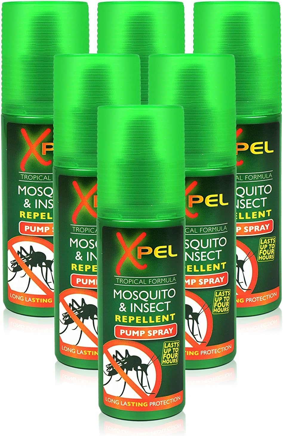 Xpel Mosquito Insect Repellent Tropical Formula 70ml Pump Spray