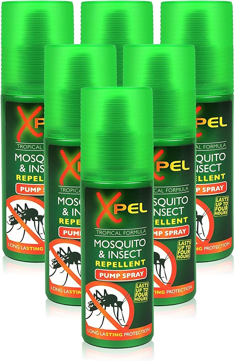 Xpel Mosquito Insect Repellent Tropical Formula 70ml Pump Spray