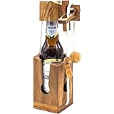 Amazon Com Bits And Pieces Bewildering Wine Bottle Brainteaser Wooden Wine Bottle Puzzle Great Gift For The Wine Lover Toys Games