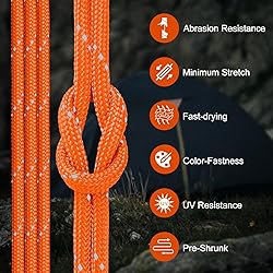 Thadavo Reflective Paracord Rope