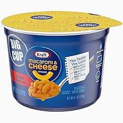 Kraft Triple Cheese Flavor Macaroni and Cheese