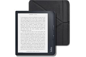 Kobo Libra 2 Black Bundle with Black SleepCover