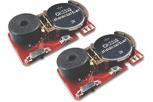 Larkmo Funny Hidden Annoying Beeper Office Prank Devices, Hidden Noise Maker Includes Multiple Sounds, Cricket Chirp, Beep & More, Makes A Great Practical Joke for Office & Home Gag