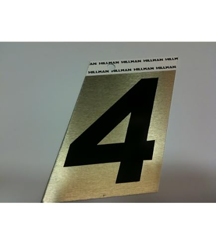 Hillman 1-1/2 in.Aluminum Angle-Cut Number 9 840492 - The Home Depot