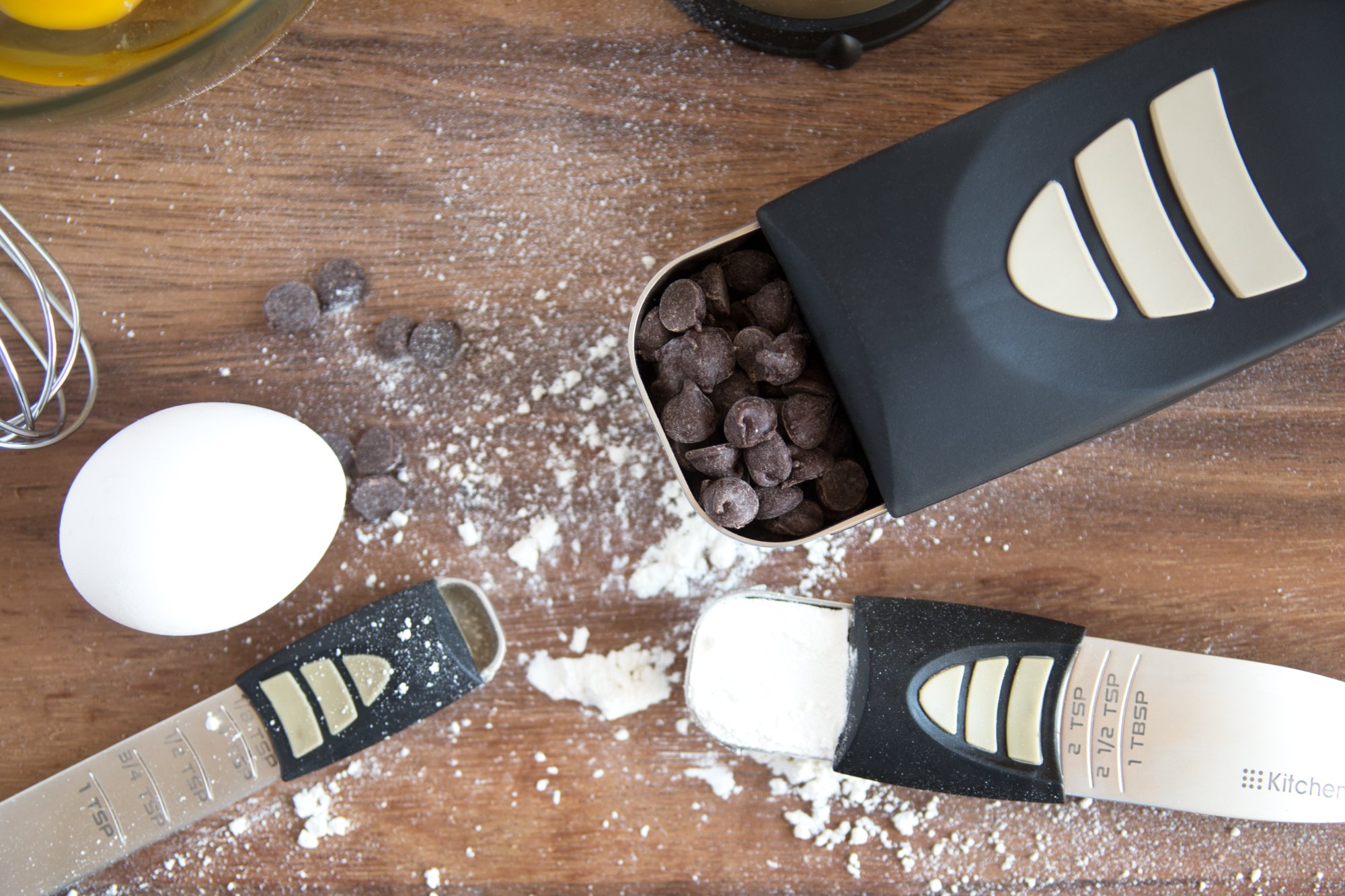 KitchenArt Baker’s Pro Adjust-A-Measure Set, 4-Piece, Satin