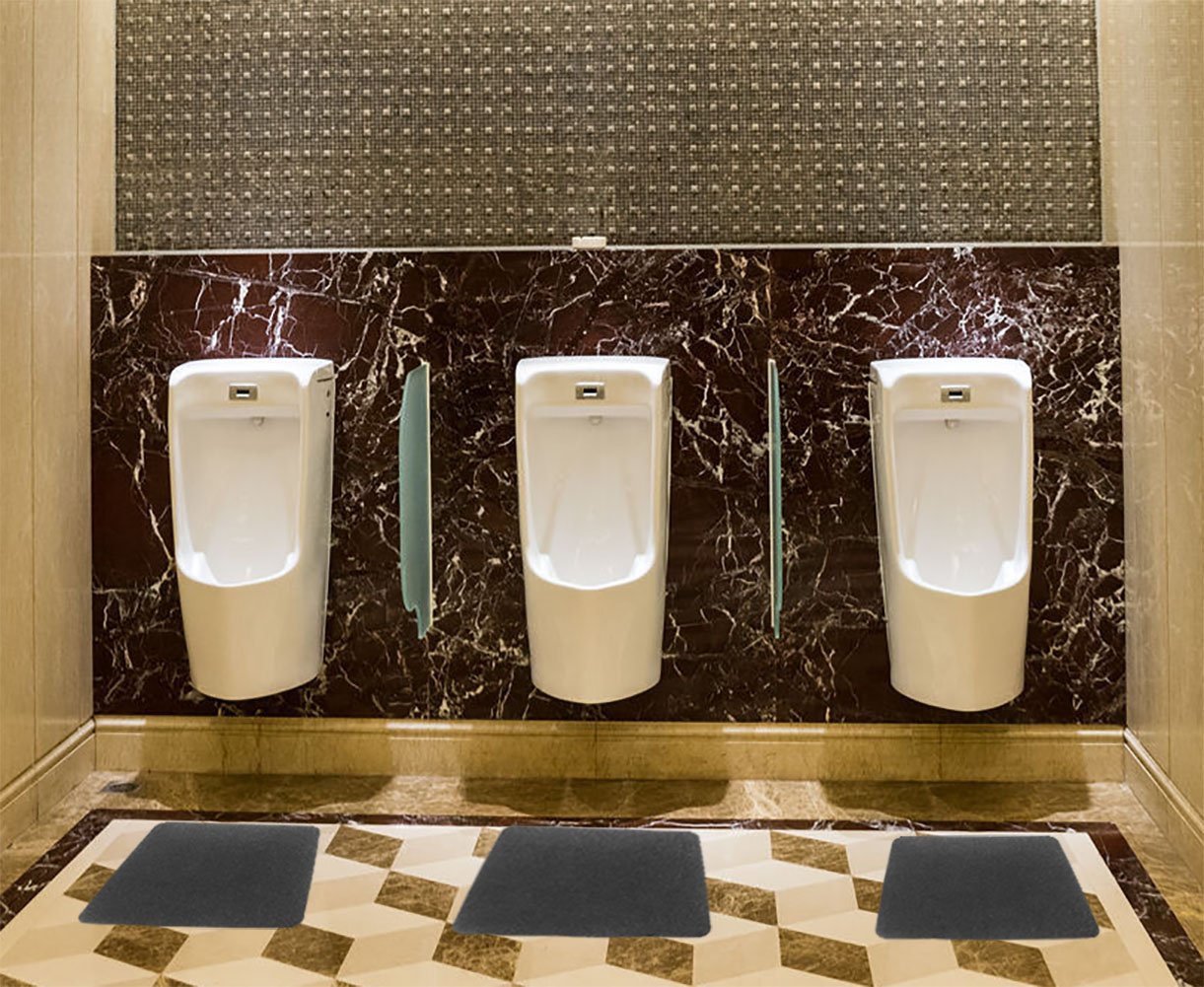 Resilia Urinal Mat 6 Pack Antimicrobial Absorbent