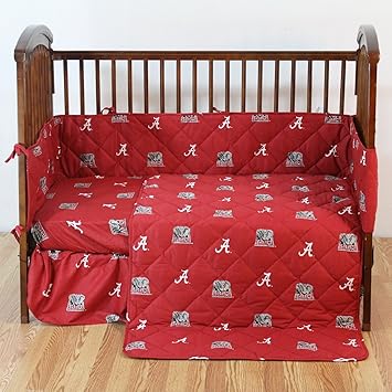 Amazon Com Alabama Crimson Tide 5 Piece Crib Set Entire Set