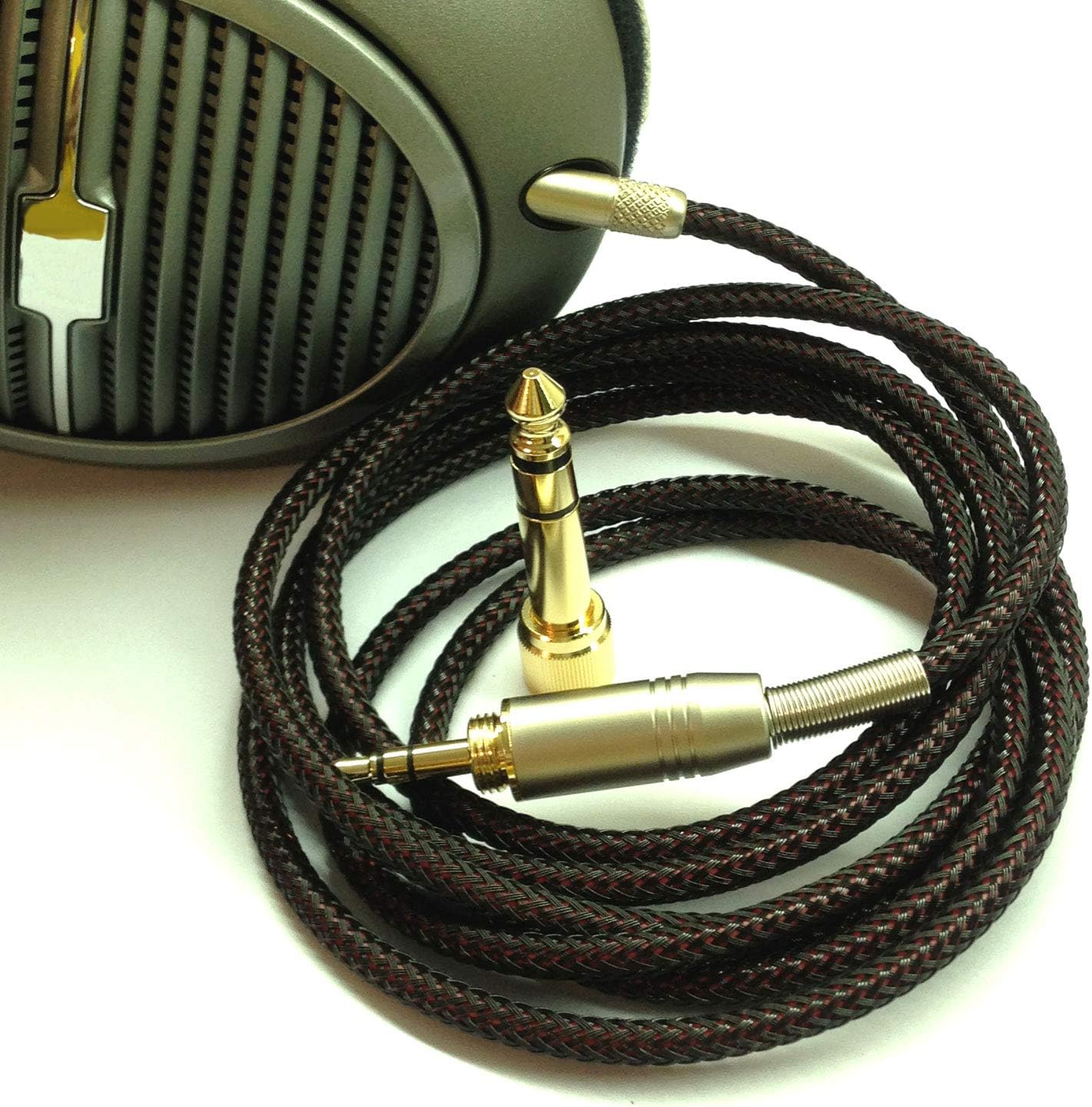 NewFantasia Replacement Audio Upgrade Cable Compatible with Sennheiser HD598, HD558, HD518, HD598 Cs, HD599, HD569, HD579 Headphones 2.5meters/8.2feet: Electronics