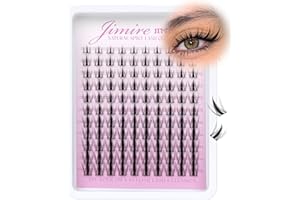 Fairy Lash Clusters Natura Look Manga Lashes Cluster Wispy D Curl Cluster Eyelash Extensions 110 Pcs Wispy Individual Lashes 