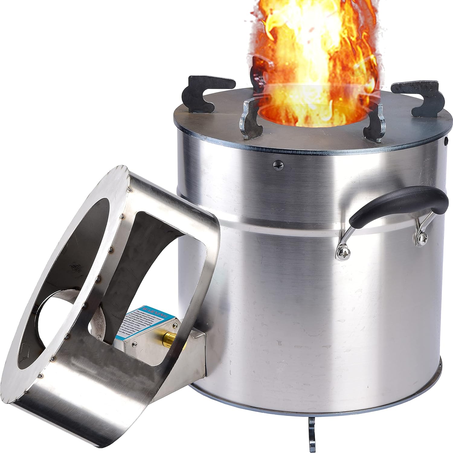TAFEIDA smokeless camping gasifier rocket stove is a portable outdoor