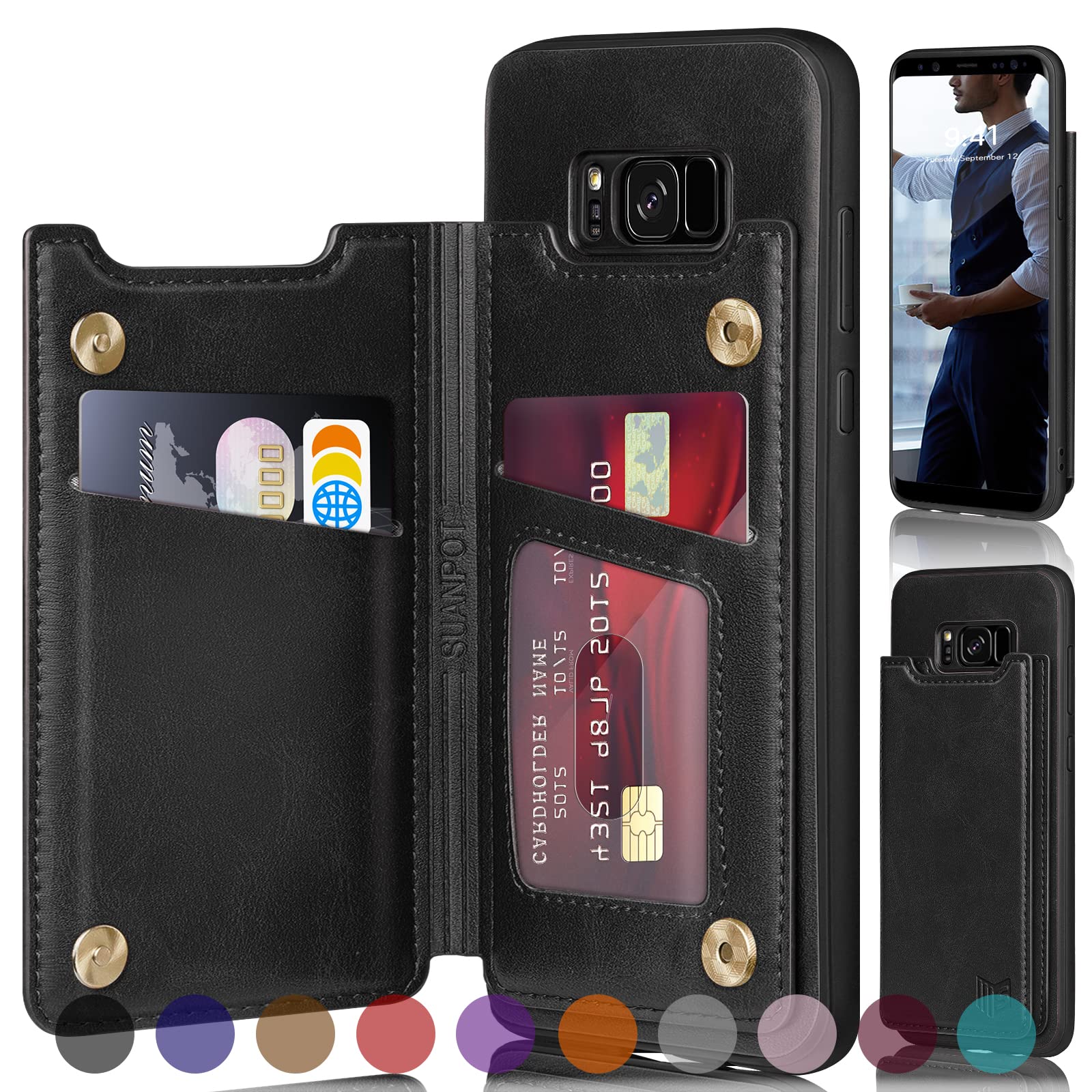 SUANPOT【RFID Blocking for Samsung Galaxy S8