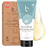 Beauty by Earth Clean Face Wash - USA Made with Organic & Natural Ingredients, Non-Toxic Facial Cleanser