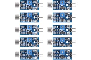 Alinan 10pcs High Sensitivity Sound Microphone Sensor Detection Module for AVR PIC