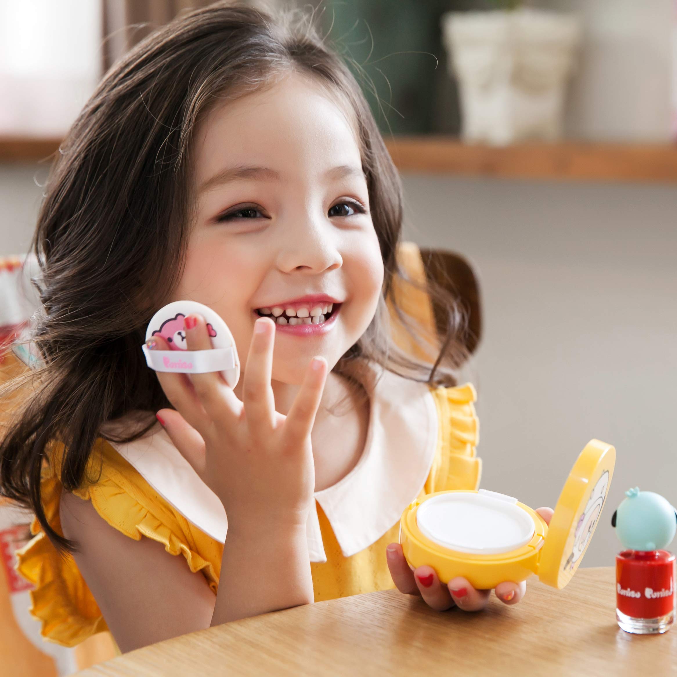 Puttisu Kids Sun Cushion SPF50 PA+++ UVB& UVA Protection Physical Sunscreen 15g (1 Pack)