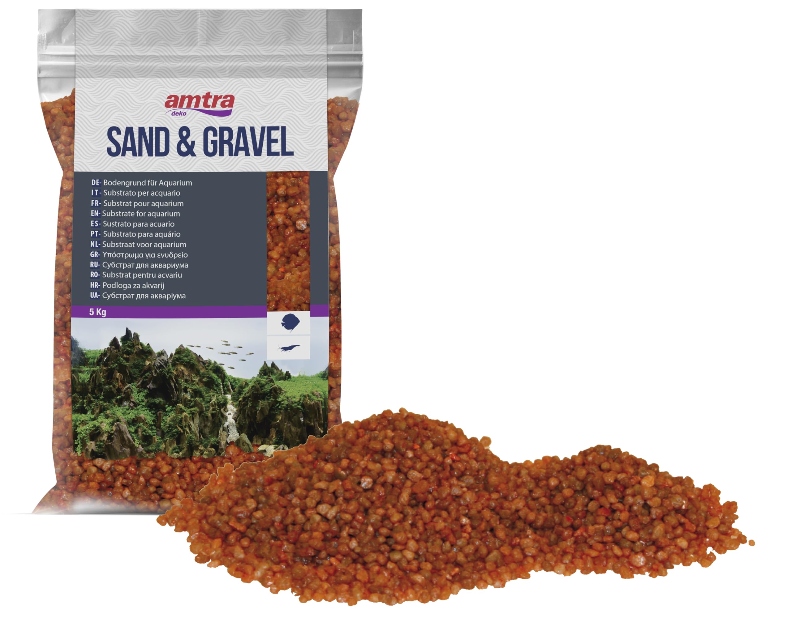 Amtra Wave A4000138 Ceramic Quartz Amber 5 kg — image 1