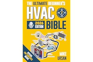 HVAC BIBLE [10 in 1] The Ultimate Beginner's Guide: Mastering Residential & Commercial Systems, Setup to Advanced Troubleshoo