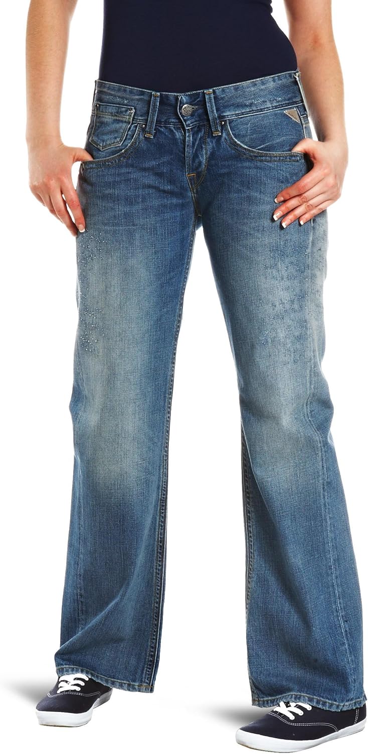 Replay Janice Relaxed Womens Jeans Denim W28INXl32IN Amazon.co.uk