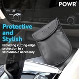 POWR Faraday Pouch for Car Keys 2 Pack Anti Theft Keyless Signal Blocker view 7