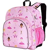 Wildkin 12-inch Kids Backpack – Padded, Adjustable, Ideal for Daycare & Travel - Ballerina