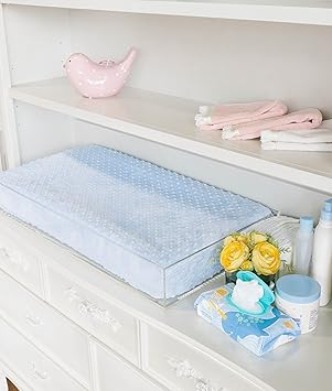 lucite changing table topper