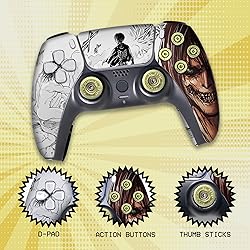 Attackk on Tittan Bullet Custom PS-5 Controller