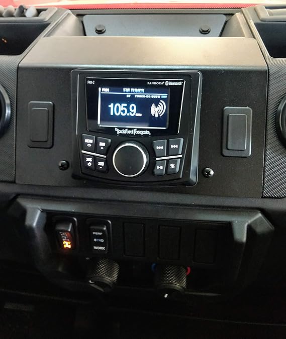 Amazon.com: 2018-2021 Polaris Ranger XP 1000/1000 Dash Mounted Audio